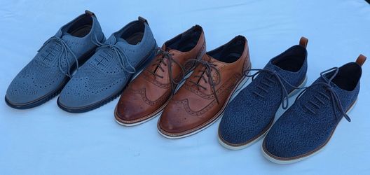 Mens 11 Cole Haan Shoes Collection(3 pair), Stitchlite & Leather Casual Oxfords