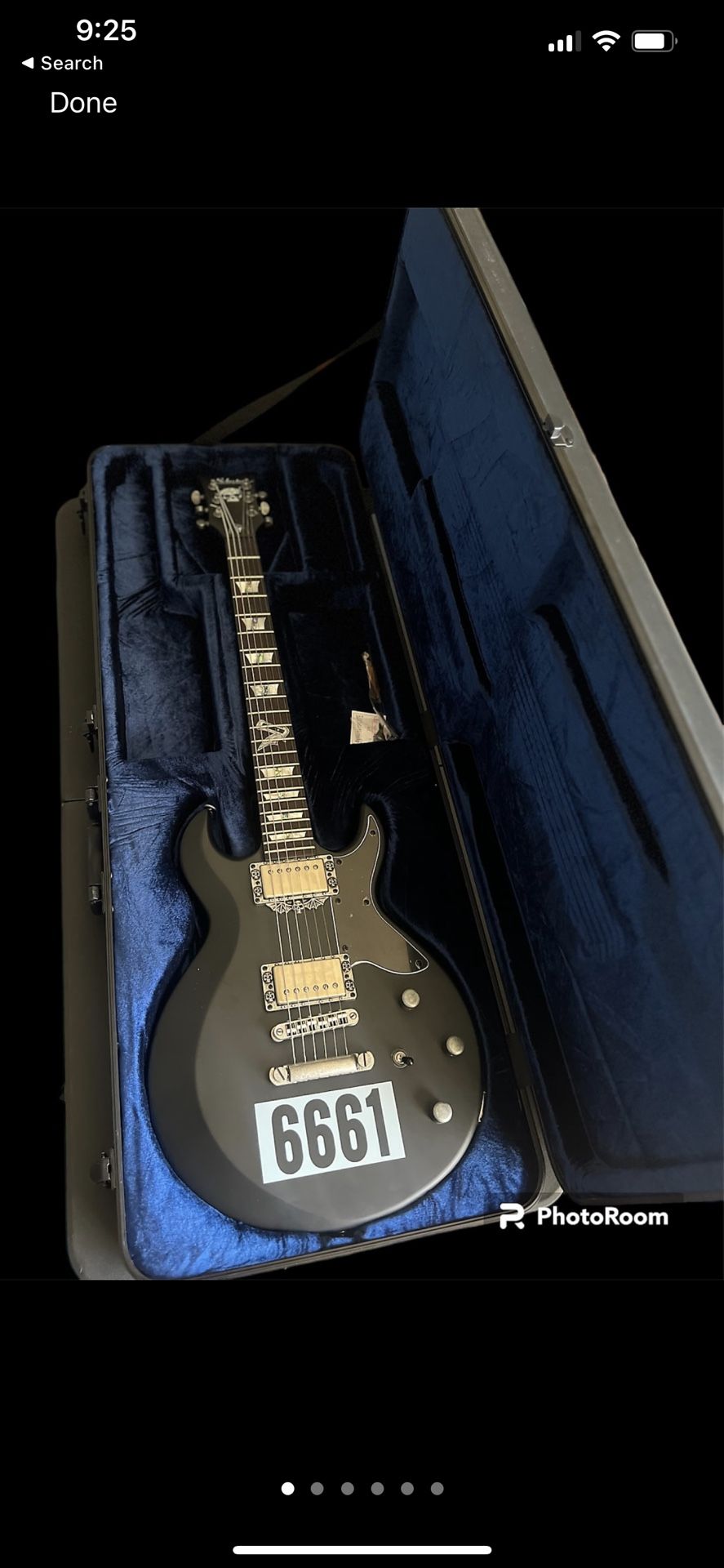 Schecter Zacky Vengeance Custom Guitar Like New