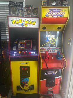 Time Crisis  with19 inch monitor and Pac-Man XL with 19 inch monitor