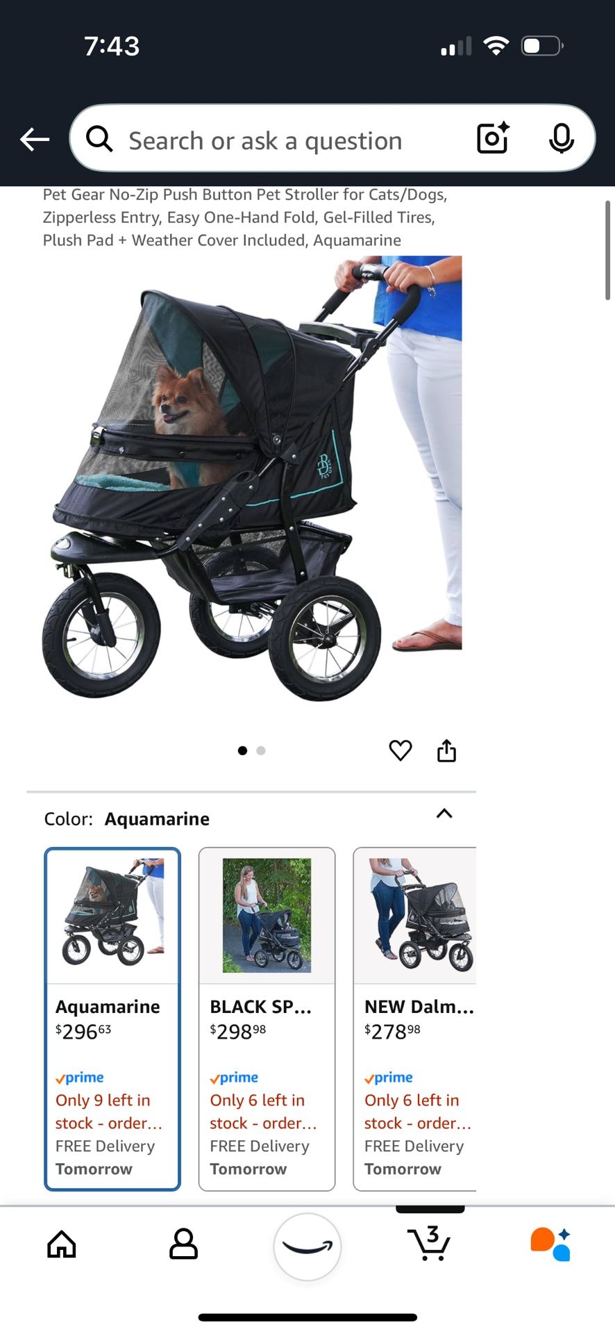 Pet/Dog Stroller