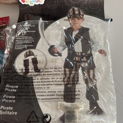 Toddler 2T Pirate Costume Halloween Worn Once!
