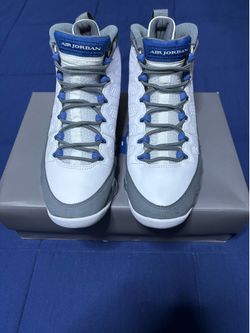 Jordan 9 Retro Flint Grey 2026 Size 8.5