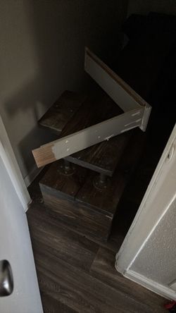 Wood tv stand