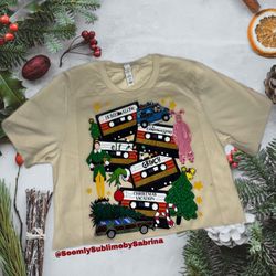 Favorite Christmas Movies Cassettes T-Shirt