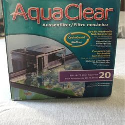 AQUACLEAR Power Filter For Aquarium 20 Gal
