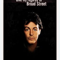 Give My Regards To Broad Street - Paul McCartney DVD Rated: PG  Tested and works