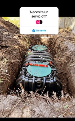 Septic System. Sistema Séptico.