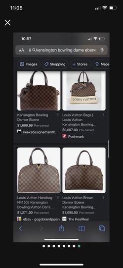 Louis Vuitton, Bags, Louis Vuitton Kensington Bowling Bag