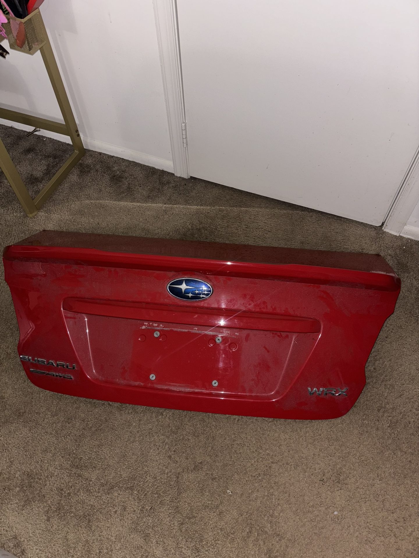 2017 Subaru Wrx Trunk