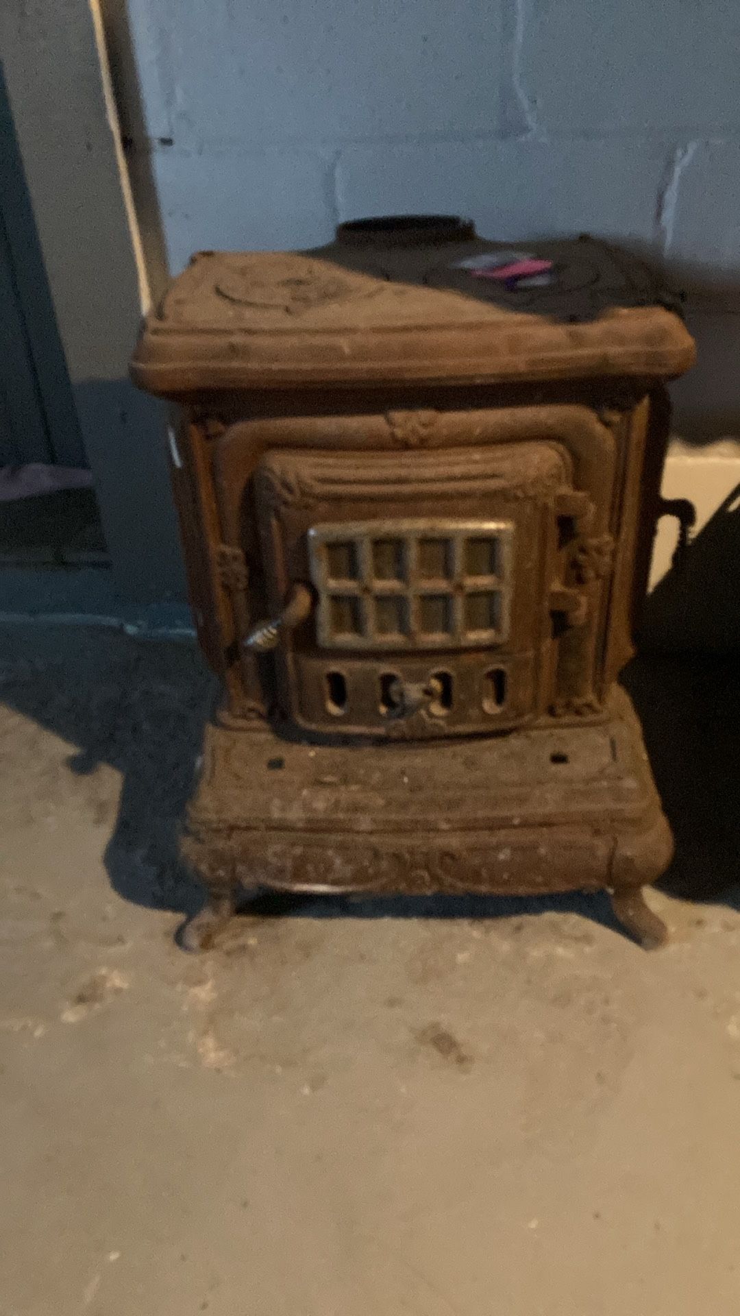 Vintage Cast Iron Stove
