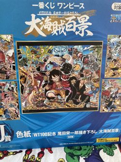 3 One Piece Ichibansho WT100 color card