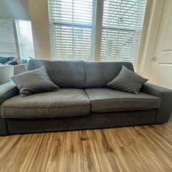 Ikea Grey Couch 