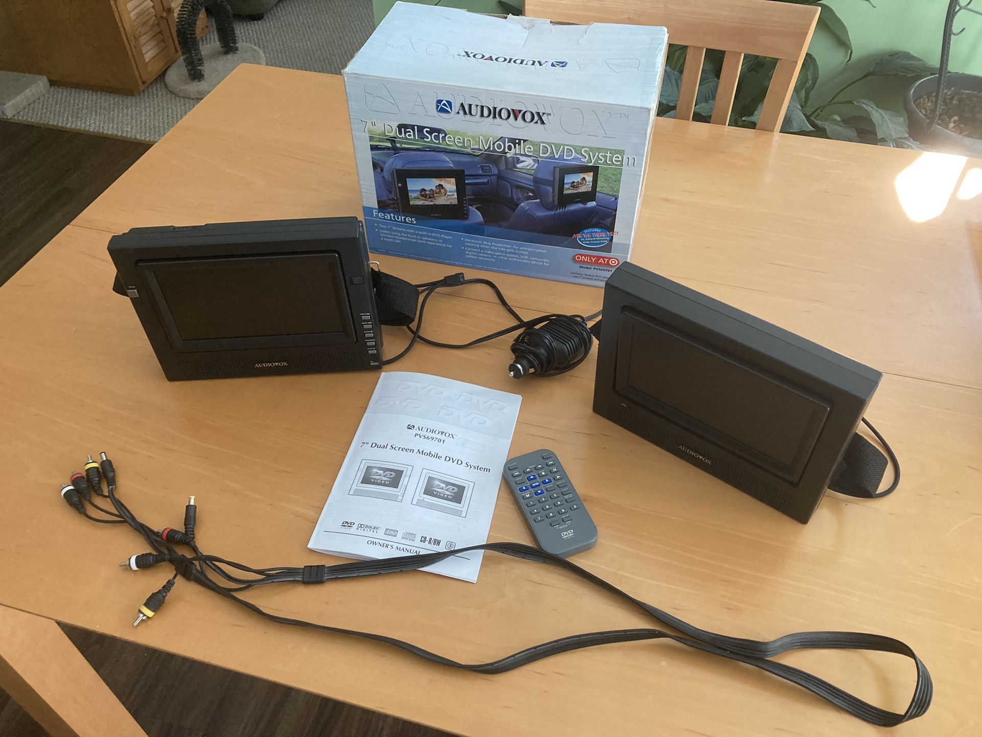 Audiovox Dual DVD Player