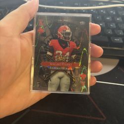 1/1 Malaki Starks 2024 Wild Card 5 Card Draw Stacked Deck