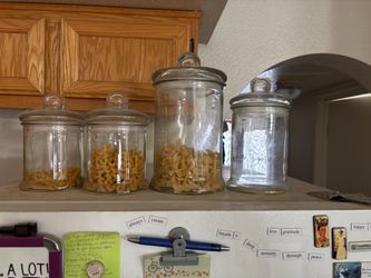 Glass Canister Set