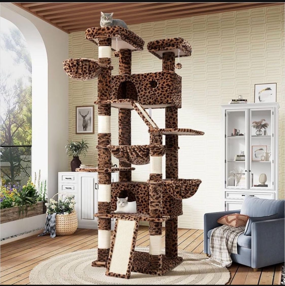 Leopard Cat Tree - KT006