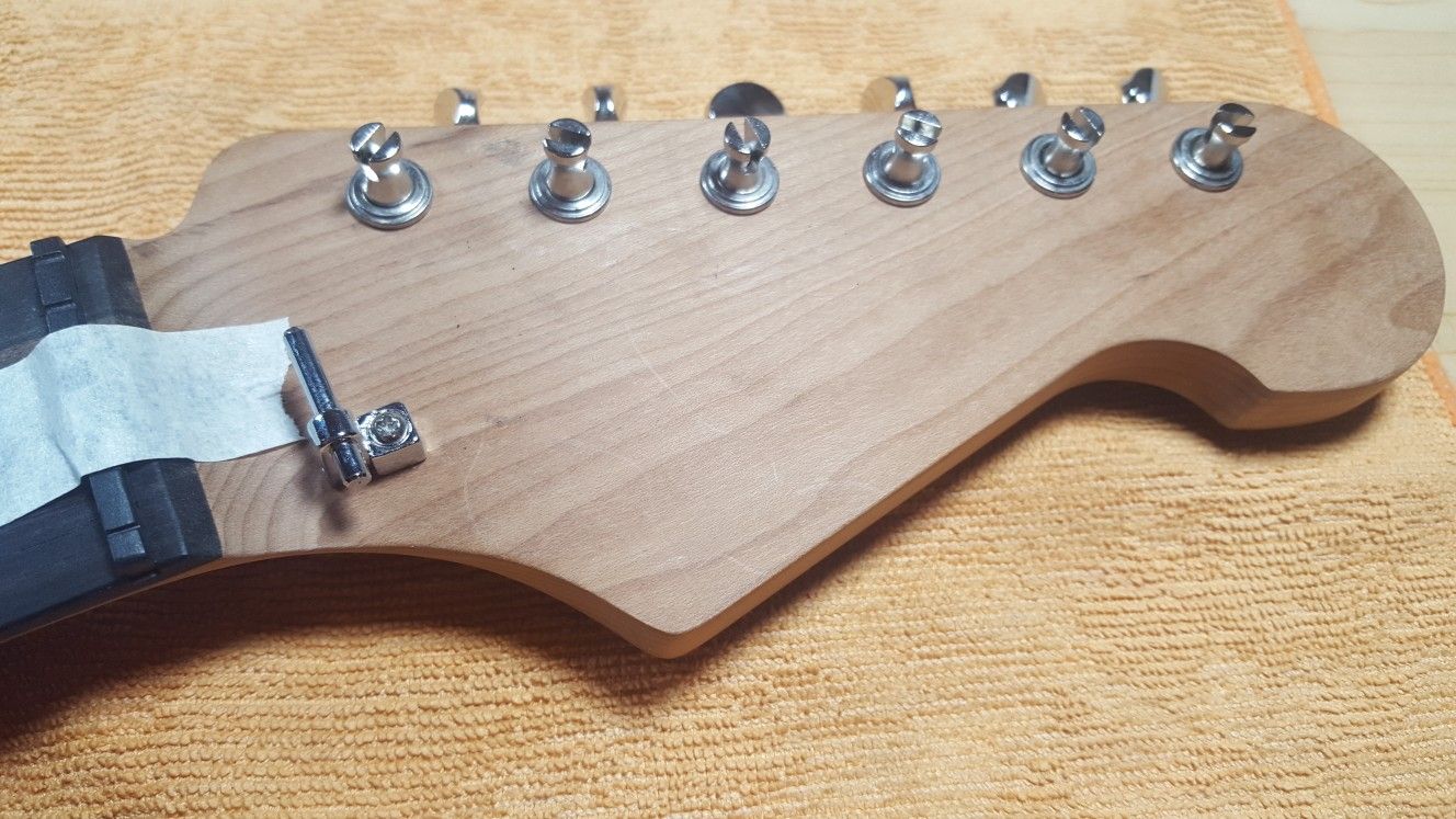 Usacg strat jazzmaster neck stainless frets