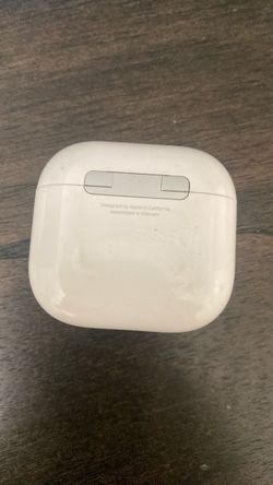 AirPod with charger