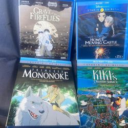 🔥 Mixed Anime DVD Collection - Studio Ghibli, Hellsing, Peach Girl! 🔥