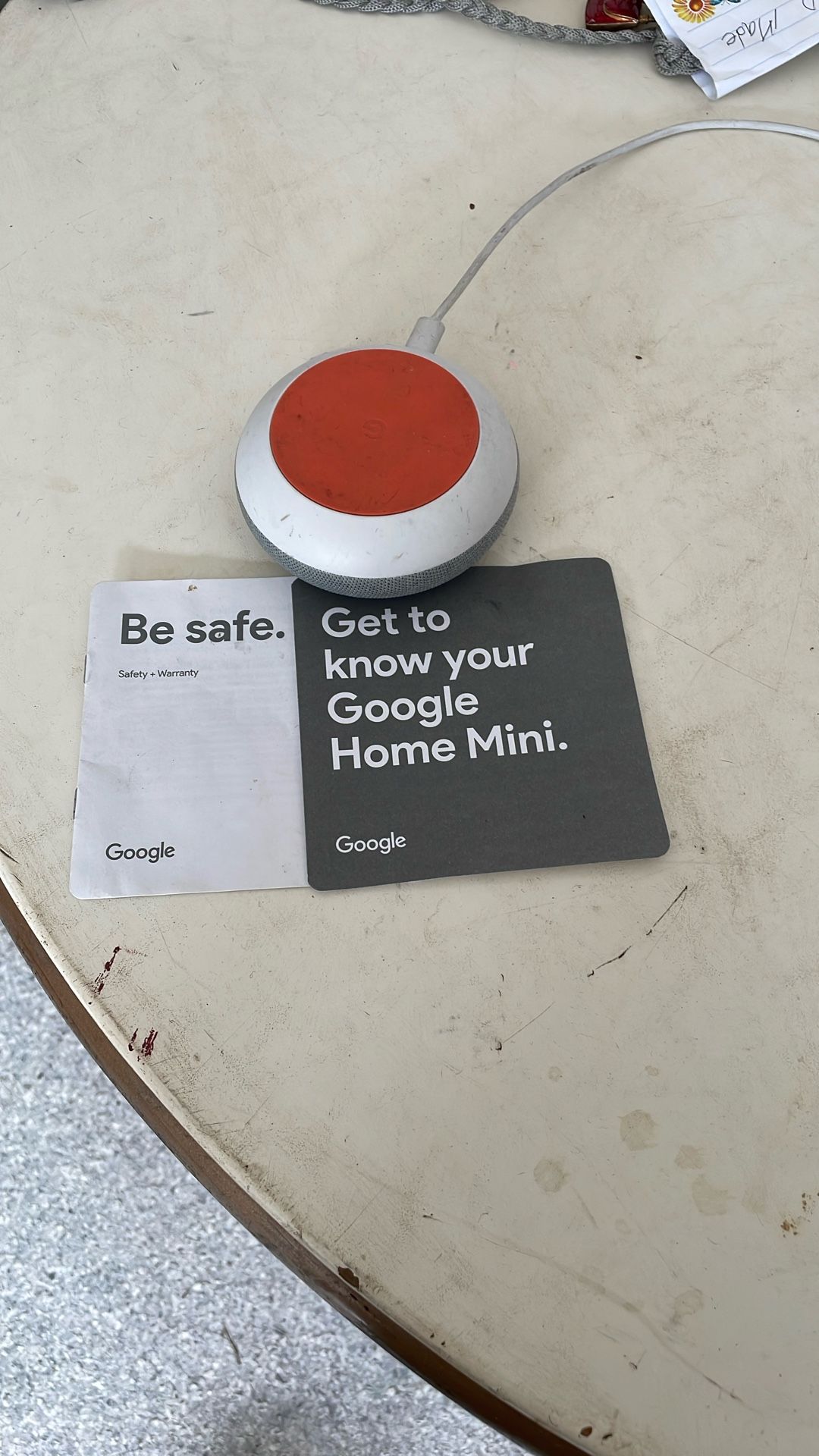 Google home mini