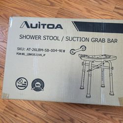 Auitoa  Shower/ Suction Grab Bar