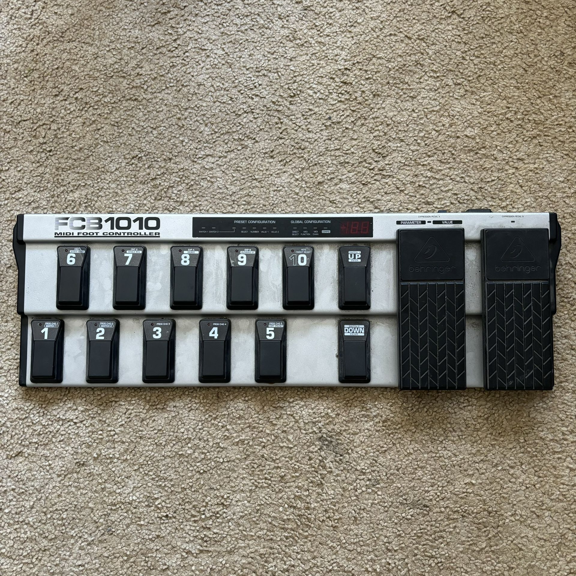 FCB 1010 MIDI Foot Controller