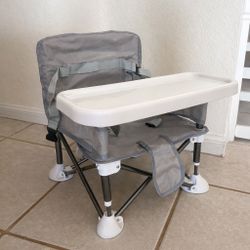 Portable Baby High Chair with Tray