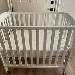 Dream On Me Mini Crib And Mattress 