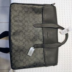 Coach Briefcase Laptop Bag
