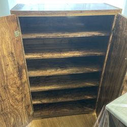 Shoe Storage Cabinet $15