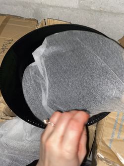 Black Charger Plates