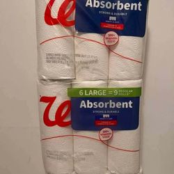 Absorbent Strong Paper Towels4/$20