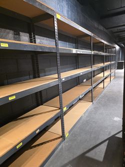 Warehouse 4 Tier Shelving 72 in W x 18 in D Garage Storage Racks Stronger Than Homedepot Lowes And Costco Delivery Available