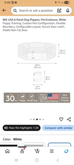 Dog playpen