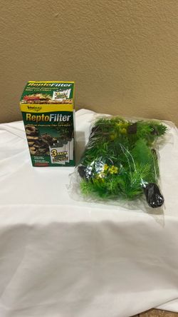 Repot Filter And Tank Greenery