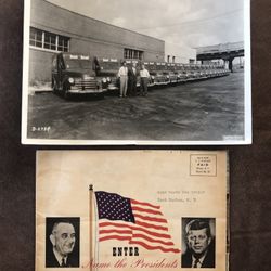 Vintage Photo Of Bond Bread Company Out Of Philadelphia-1 Advertisement