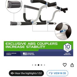 Ultimate XL Body Press Doorway Pull Up Bar