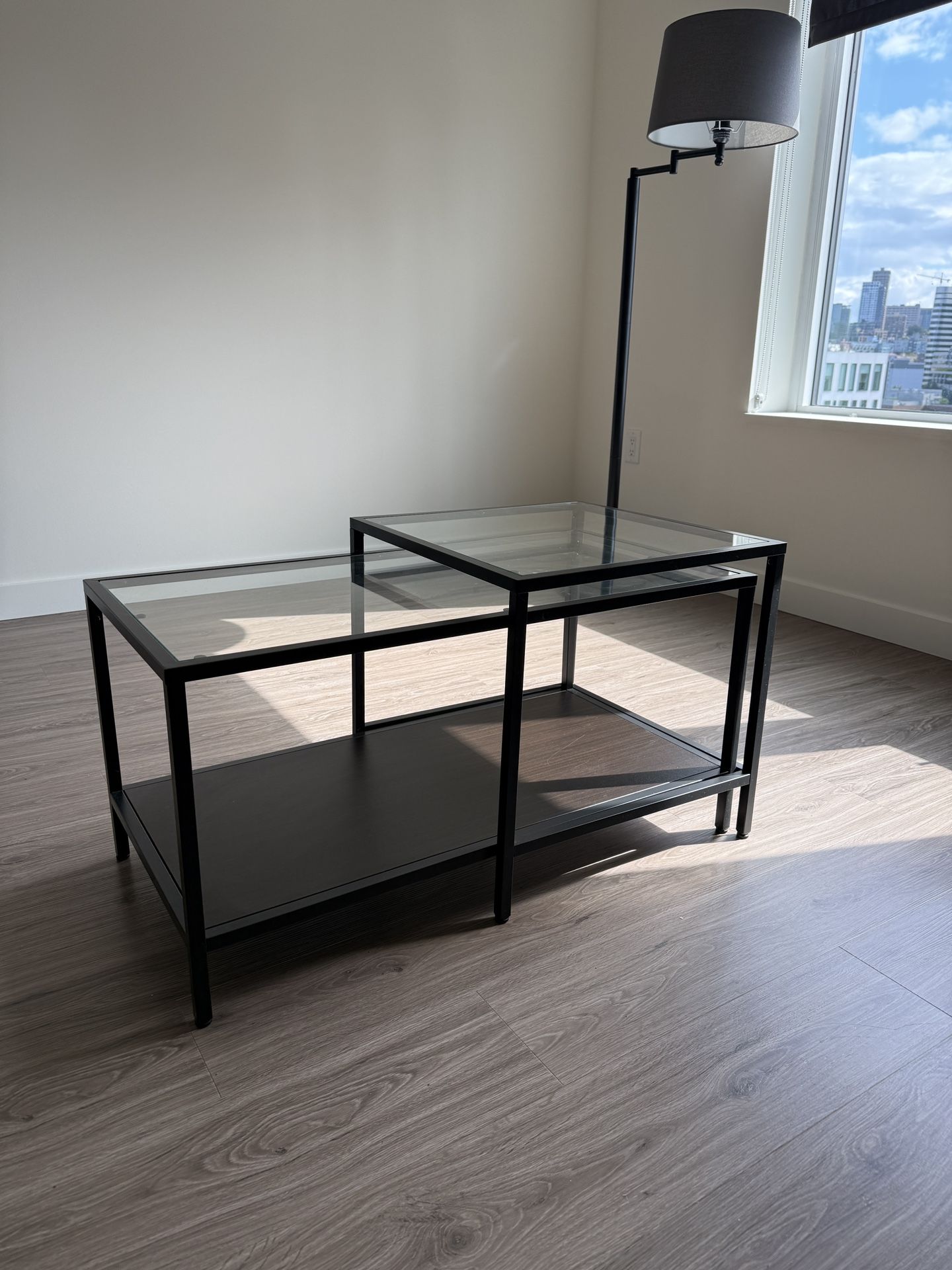 IKEA VITTSJÖ Coffee Table Set