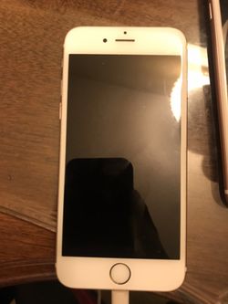 iPhone 6s rose gold. Unlocked 