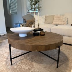 Distressed Wooden Coffee Table