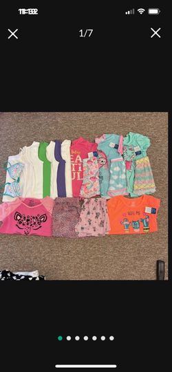 Girl pjs size 14-16 new with tags shirts large bra 34a new no tag