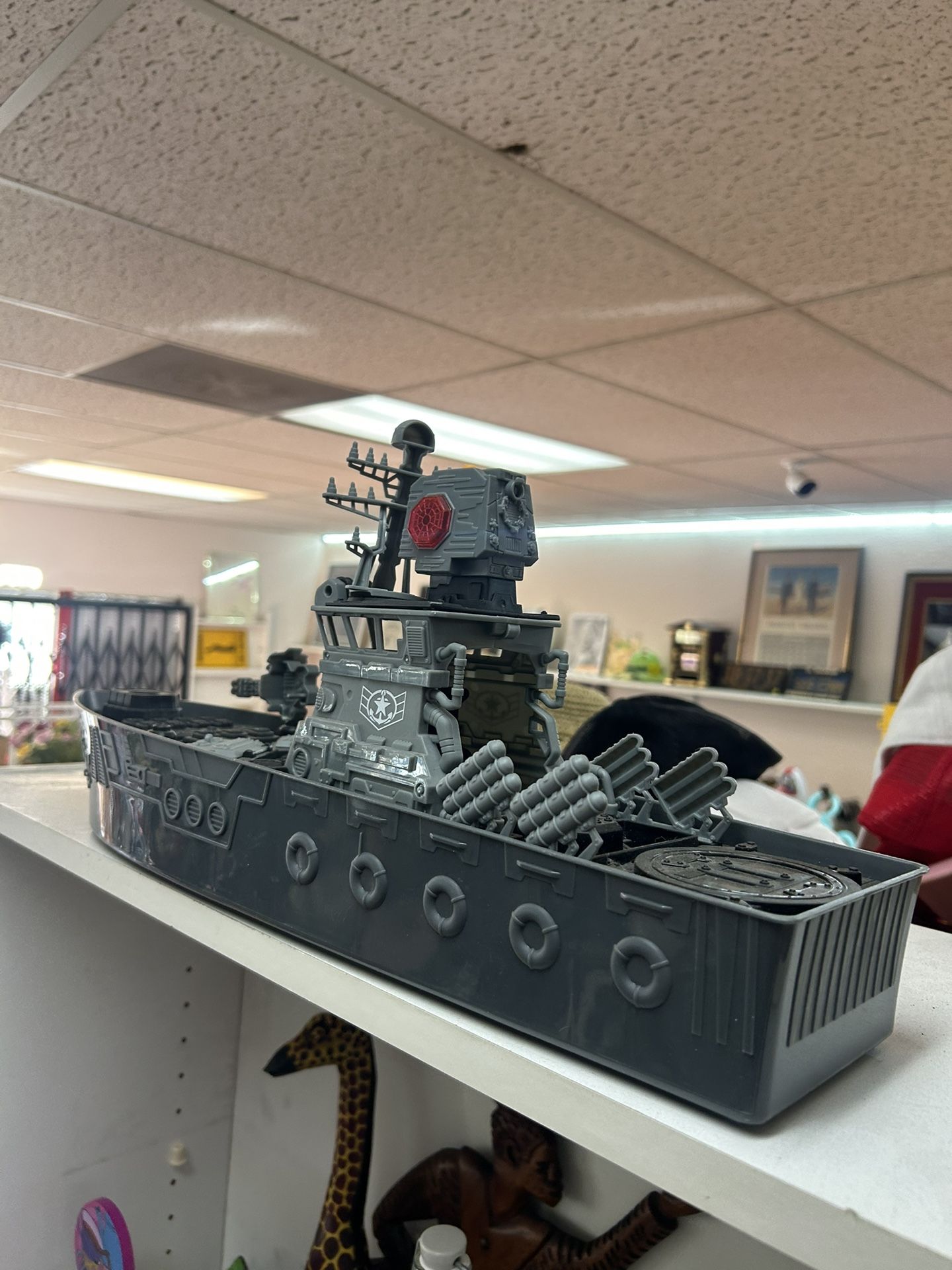 vintage G.I. Joe USS Destroyer 65 Navy Boat toy
