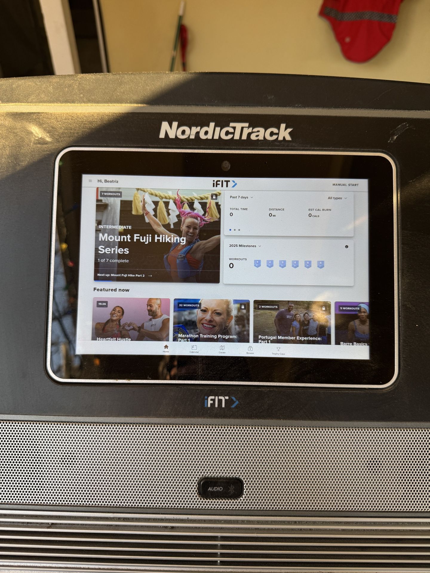 NordicTrack T Series 8.5 S Treadmill - Black