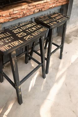 Set Of Awesome Barstools 