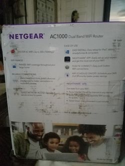 Netgear ac1000 dual band wifi router