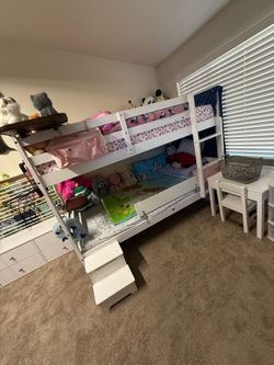 Twin bunk bed frame only