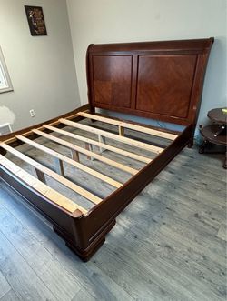 King Sleigh Bed Frame