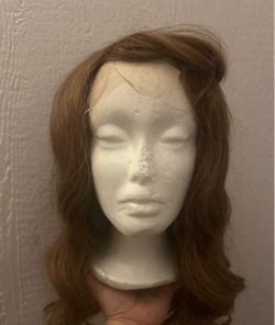 Brown Medium Length Lace Front Wig