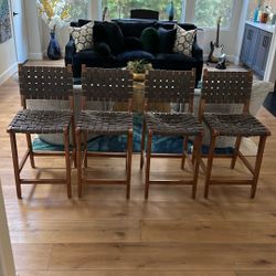 World Market Counter Stools X4