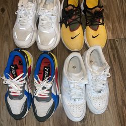 Puma And Nike Shoes Size 9-10
